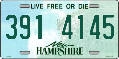 NH license plate 3914145