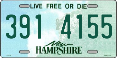 NH license plate 3914155