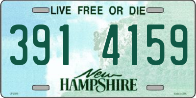 NH license plate 3914159