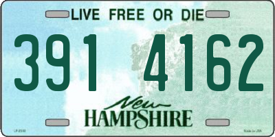 NH license plate 3914162