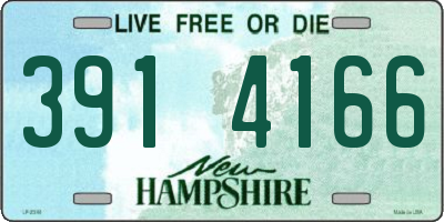 NH license plate 3914166