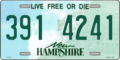 NH license plate 3914241