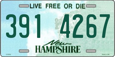 NH license plate 3914267