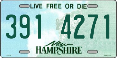 NH license plate 3914271