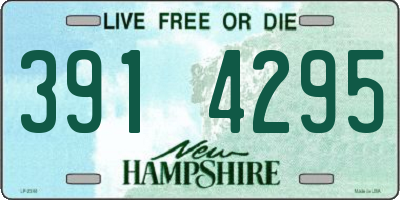 NH license plate 3914295