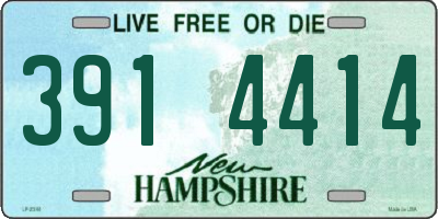 NH license plate 3914414
