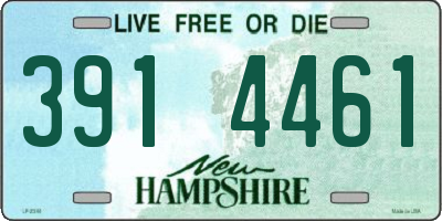 NH license plate 3914461