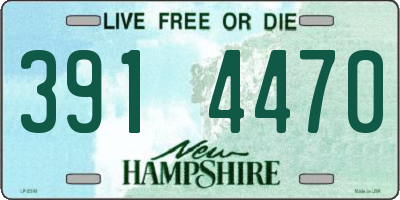 NH license plate 3914470