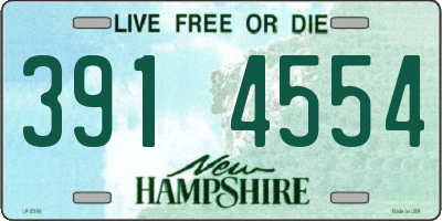 NH license plate 3914554