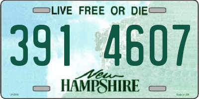 NH license plate 3914607