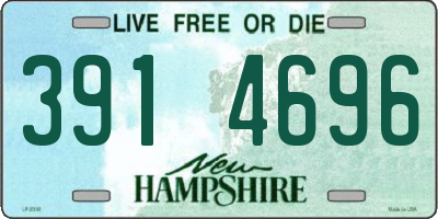 NH license plate 3914696