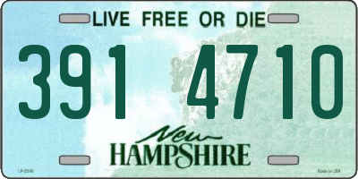 NH license plate 3914710