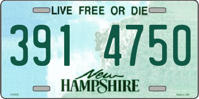 NH license plate 3914750