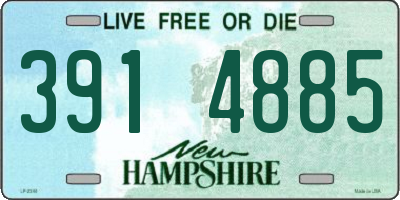 NH license plate 3914885