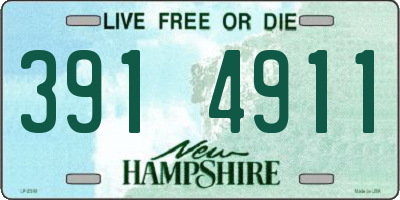 NH license plate 3914911