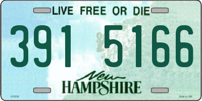 NH license plate 3915166
