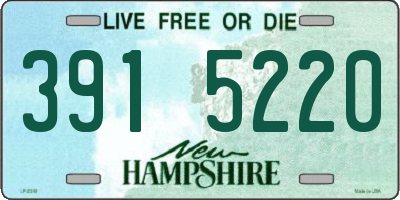 NH license plate 3915220