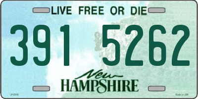 NH license plate 3915262