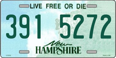 NH license plate 3915272