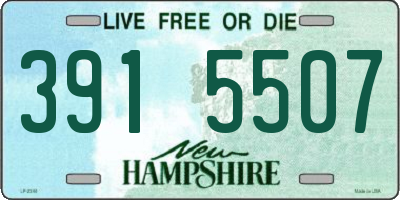 NH license plate 3915507