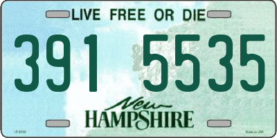 NH license plate 3915535