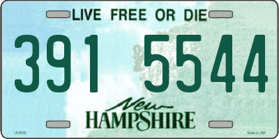 NH license plate 3915544