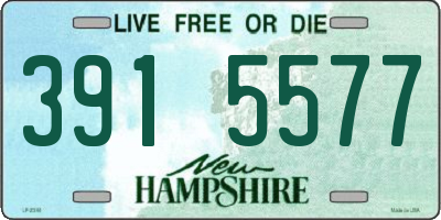 NH license plate 3915577