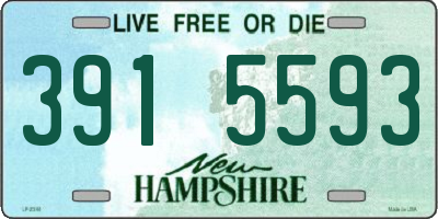 NH license plate 3915593