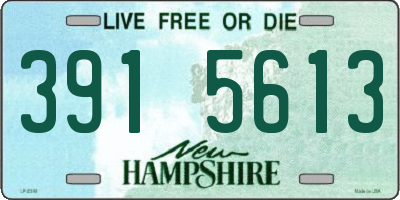 NH license plate 3915613