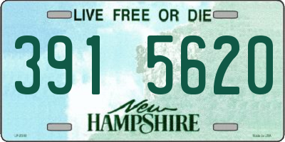 NH license plate 3915620