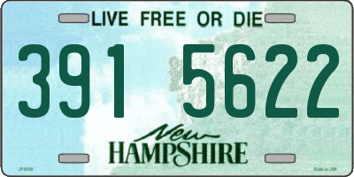 NH license plate 3915622