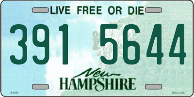 NH license plate 3915644