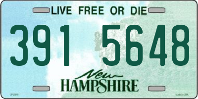 NH license plate 3915648
