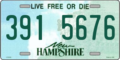 NH license plate 3915676
