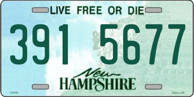 NH license plate 3915677