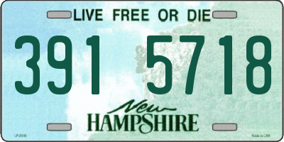 NH license plate 3915718