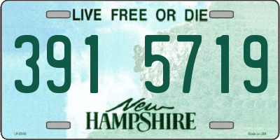 NH license plate 3915719