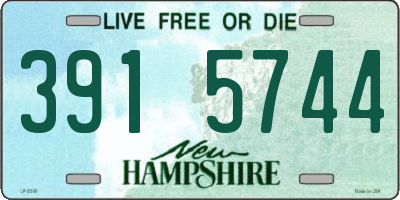 NH license plate 3915744