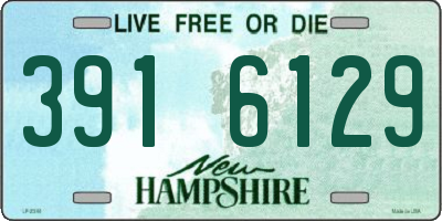 NH license plate 3916129