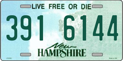 NH license plate 3916144