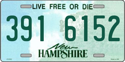 NH license plate 3916152