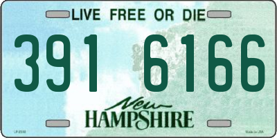NH license plate 3916166