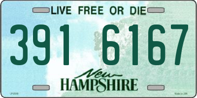 NH license plate 3916167