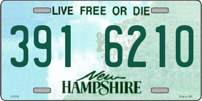 NH license plate 3916210