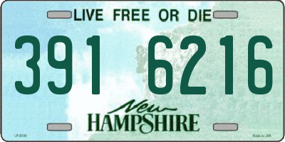 NH license plate 3916216