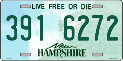 NH license plate 3916272