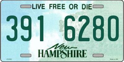 NH license plate 3916280