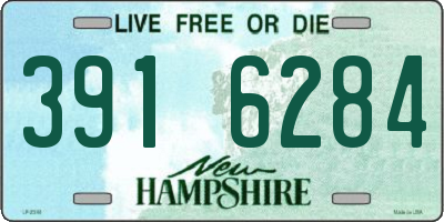 NH license plate 3916284