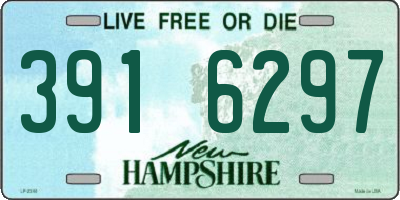 NH license plate 3916297
