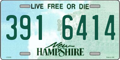 NH license plate 3916414